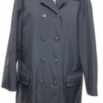 Płaszcz Burberry London z odpinanym kołnierzem futrzanym ocieplany 42
