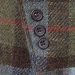Płaszcz Glenalmond Harris Tweed wełna 42