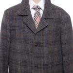 Płaszcz Harris Tweed krótki 52 L