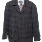 Płaszcz Harris Tweed krótki 52 L