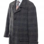 Płaszcz Harris Tweed krótki 52 L