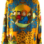 Koszula Gianni Versace Istante jedwabna 36
