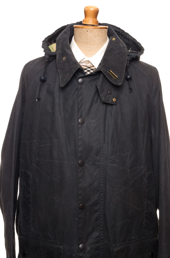 Barbour jacket Beaufort waxed with C46 / 117 cm XL - Vintage Store