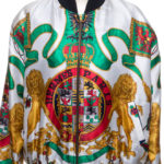 Kurtka bomberka Hermes Paris vintage M-XL