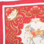 Apaszka jedwabna Hermes Paris Cheval Turc
