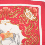Apaszka jedwabna Hermes Paris Cheval Turc