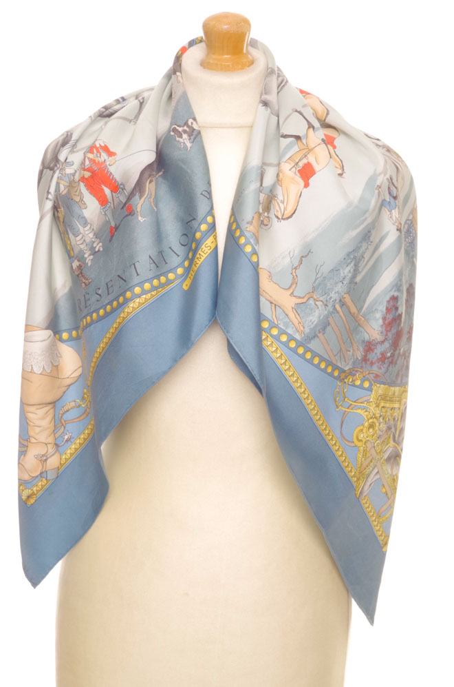 Apaszka Hermes Paris Presentation de Chevaux