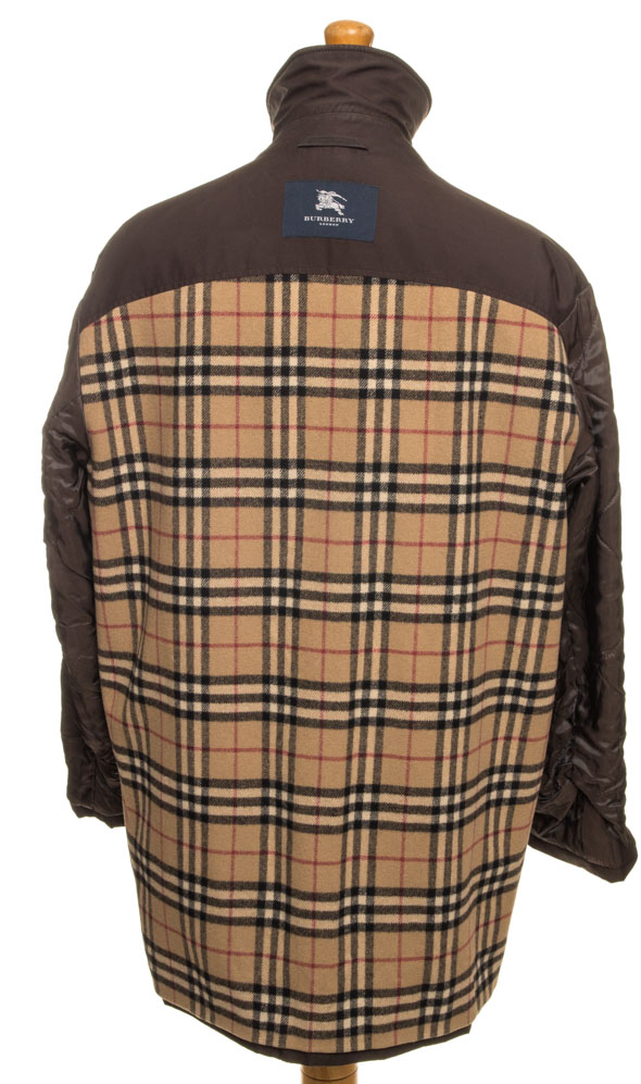 Płaszcz Burberry London z wełnianą podszewką 50 L