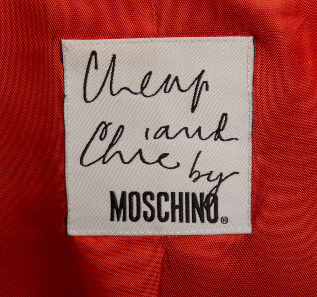 Moschino Cheap and Chic vintage jacket 90s 42
