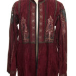 Kurtka skórzana Roberto Cavalli vintage lata 90-te M/L