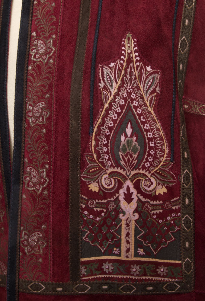 Kurtka skórzana Roberto Cavalli vintage lata 90-te M/L