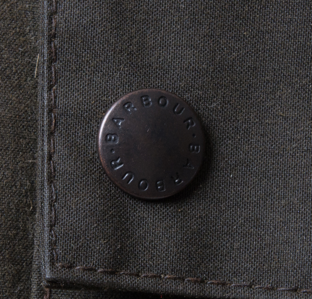 Kurtka Barbour Solvay Zipper woskowana C38/97 cm S/M