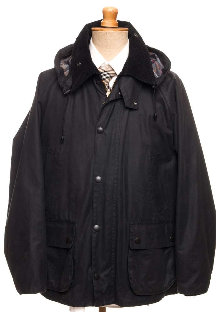 Barbour Bedale waxed jacket with hood C40 / 102 CM - Vintage Store