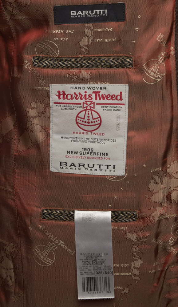 Marynarka Harris Tweed Mario Barutti 50/R40