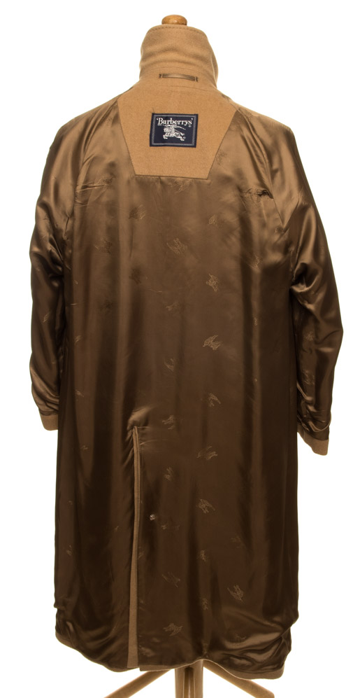 Płaszcz Burberry z wełny wielbłądziej L