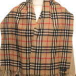 Szalik Burberry kaszmirowy unisex