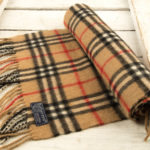 Szalik Burberry kaszmirowy unisex