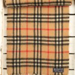 Szalik Burberry kaszmirowy unisex