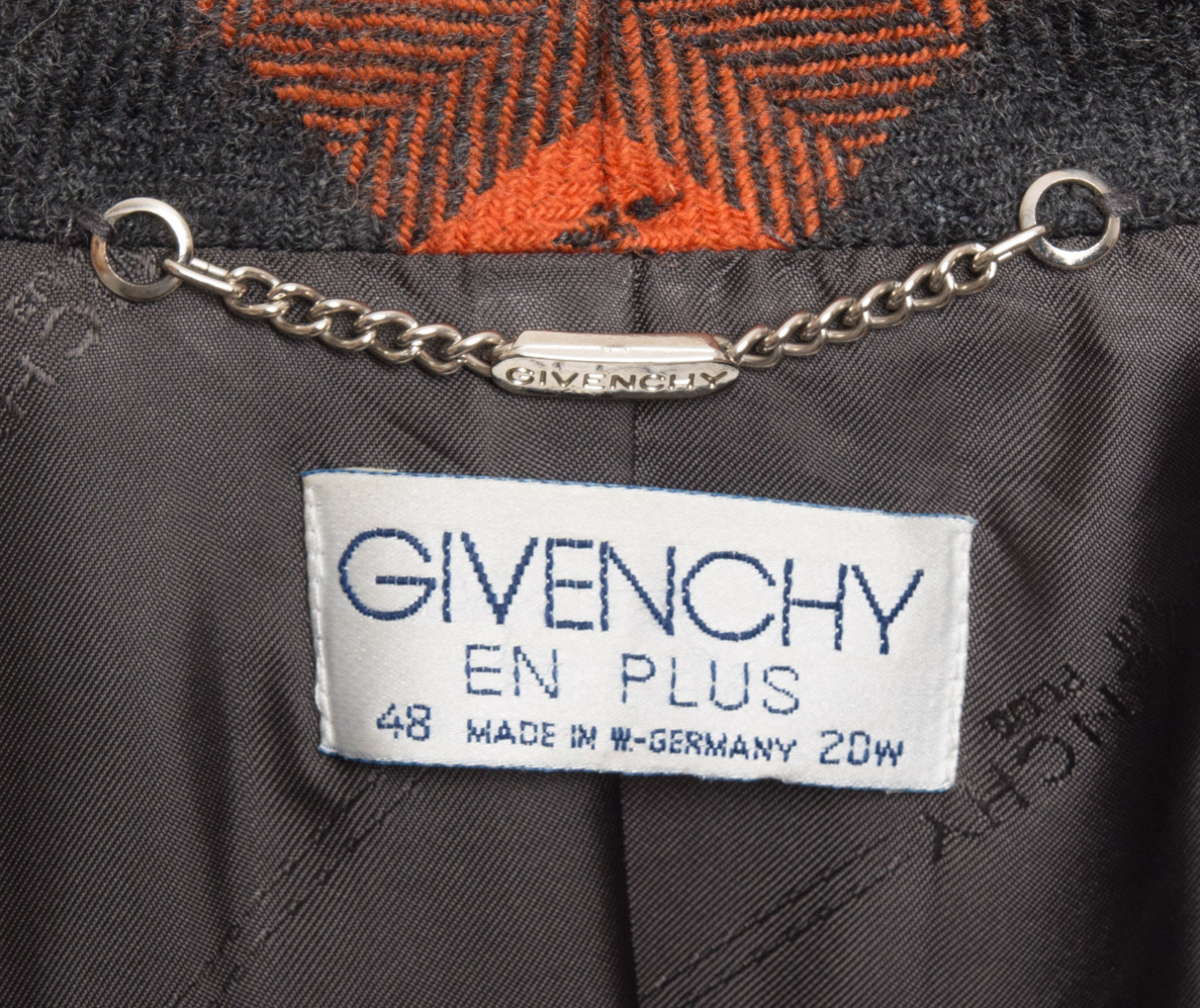 Givenchy En Plus jacket with 48 XXXL 