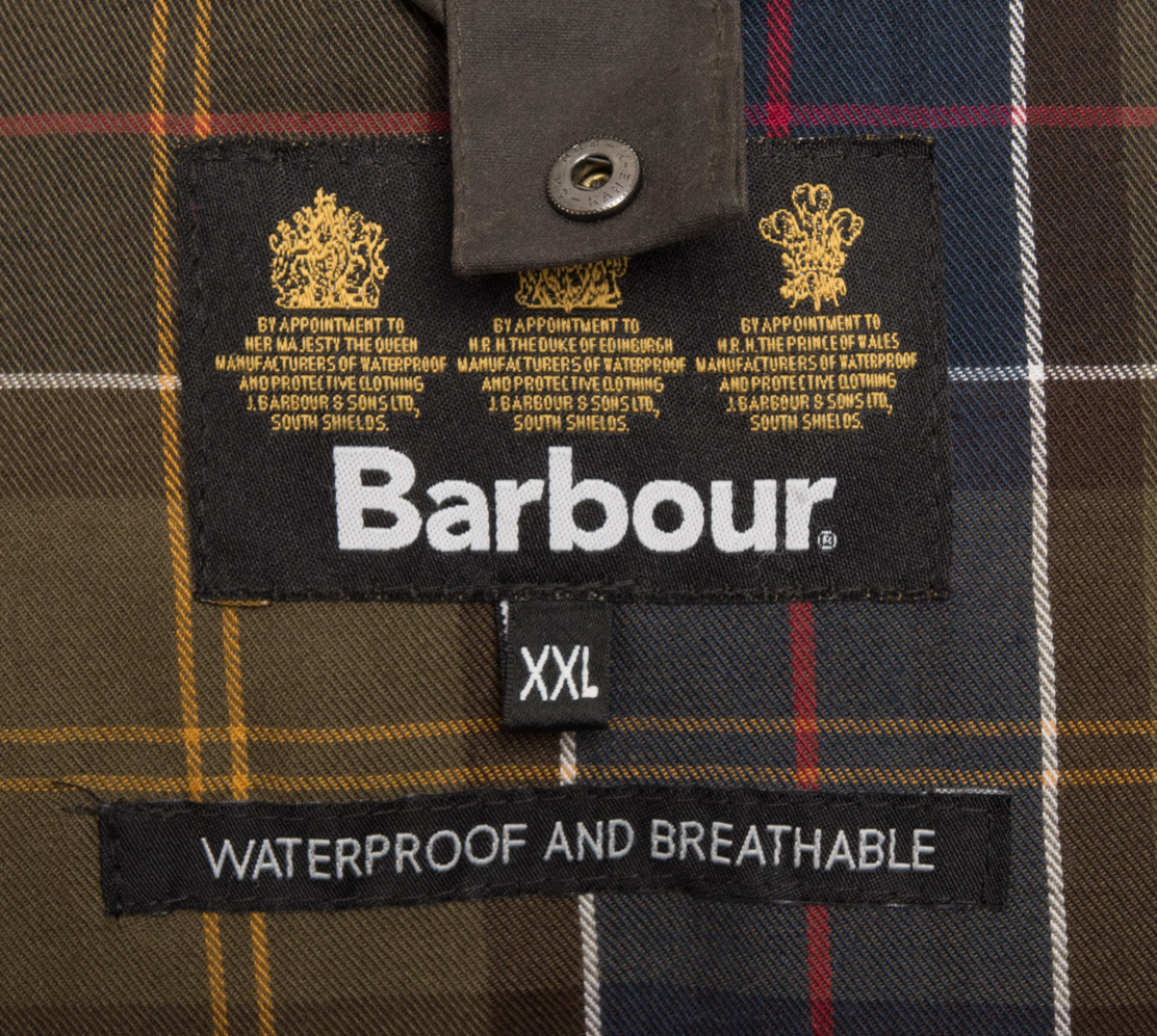 Jacket Barbour International Duracotton XXL - Vintage Store
