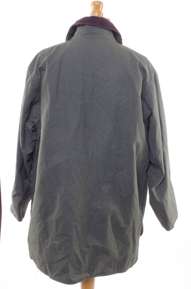 Barbour Border Wax Jacket Coat - Green - L – Headlock