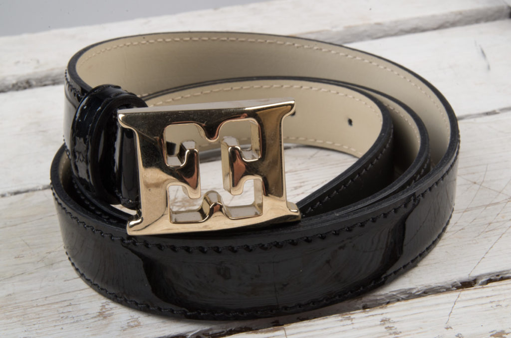 Escada leather strap 90cm S M Vintage Store