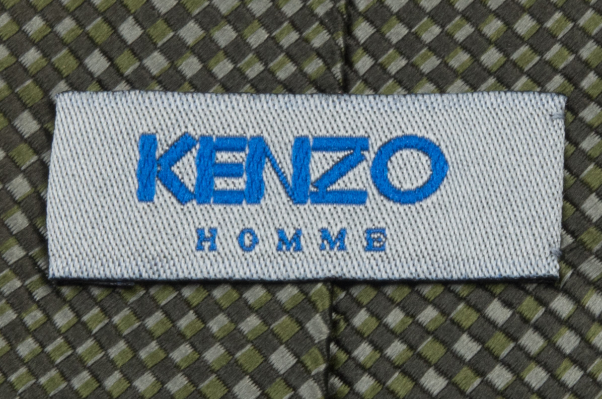 Krawat jedwabny Kenzo Homme