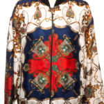 Kurtka bomberka vintage M-XL dwustronna