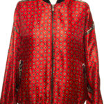 Kurtka bomberka vintage M-XL dwustronna