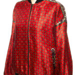 Kurtka bomberka vintage M-XL dwustronna