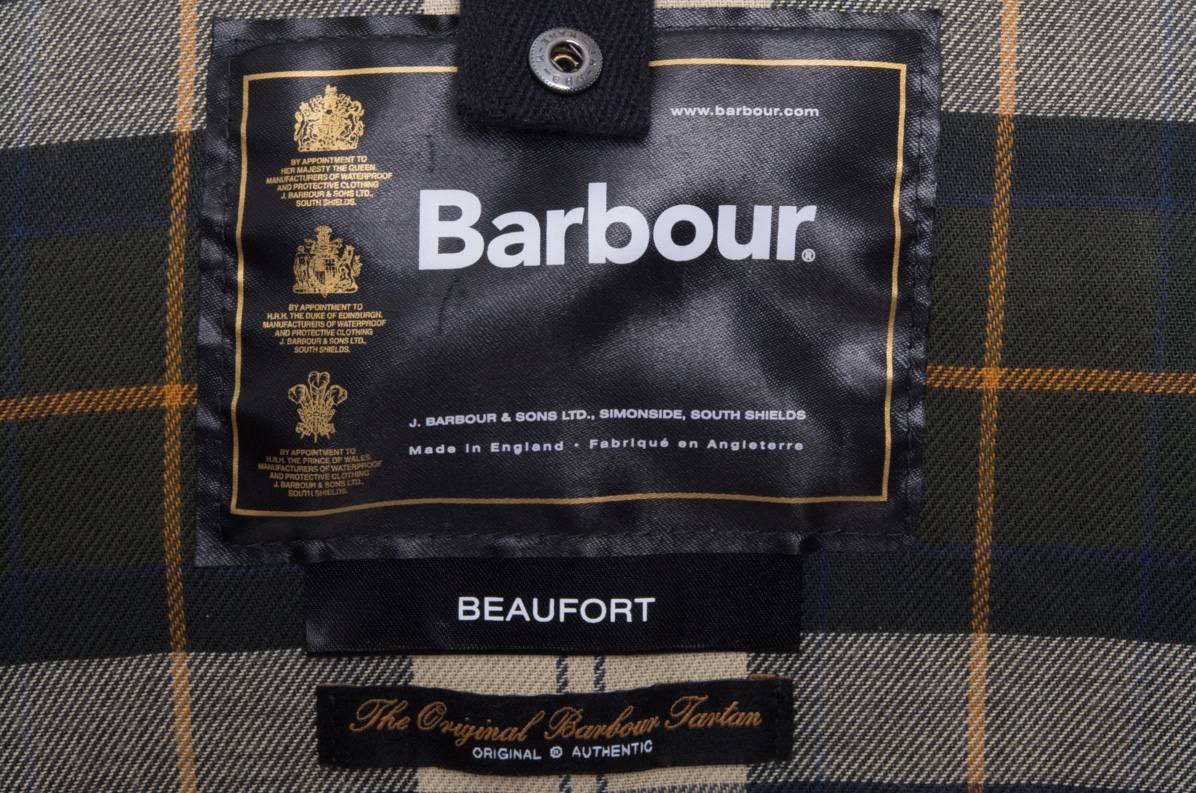 Barbour Beaufort waxed jacket C38 / 97 cm - Vintage Store