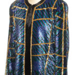 Top cekinowy vintage lata 90-te XL/XXL