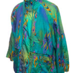 Kurtka ortalionowa vintage lata 90-te L/XL