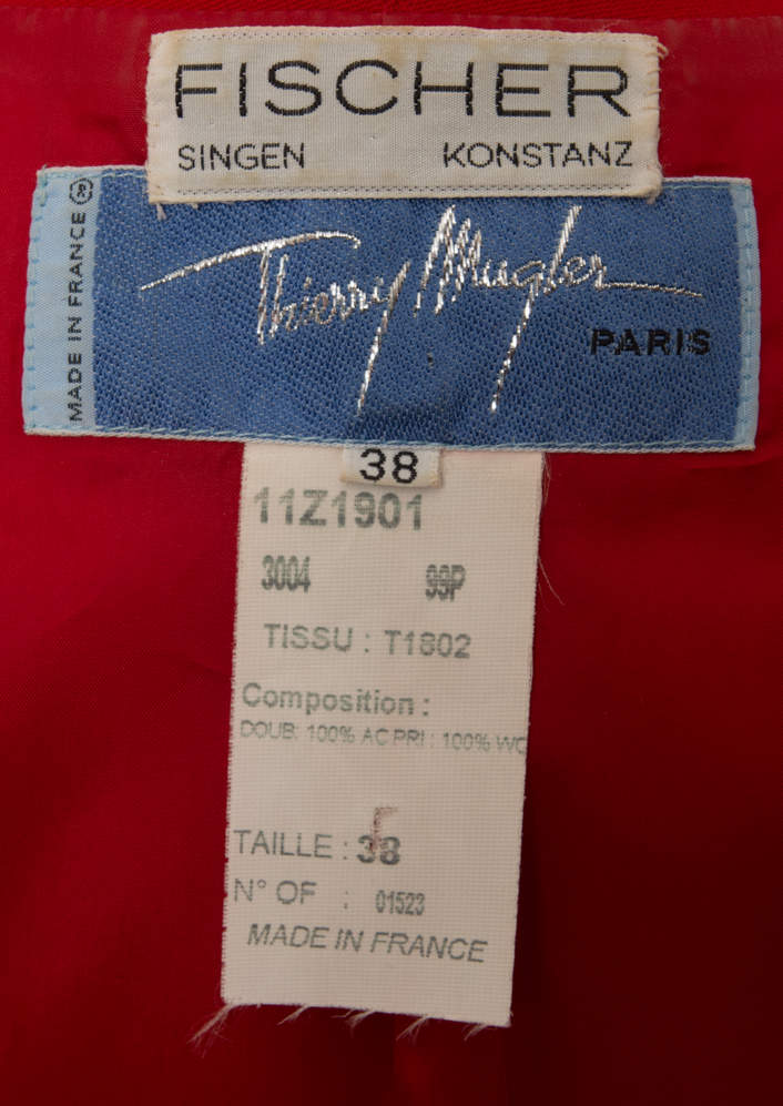 Żakiet Thierry Mugler vintage lata 80-te 36