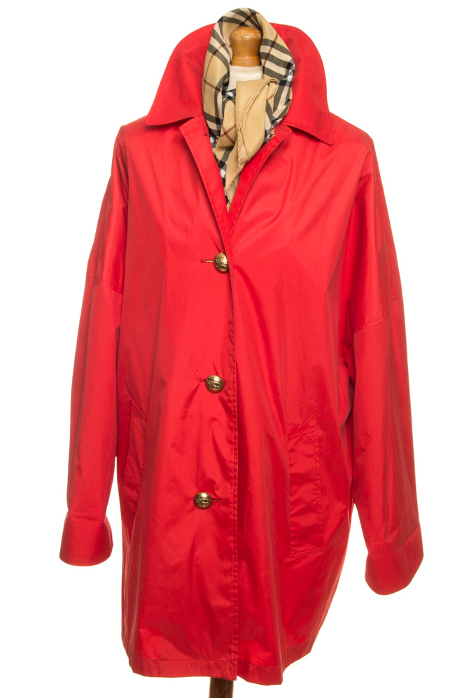 Płaszcz Burberry oversize nieprzemakalny L/XL