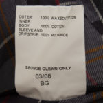 Płaszcz Barbour woskowany Pea Coat 42