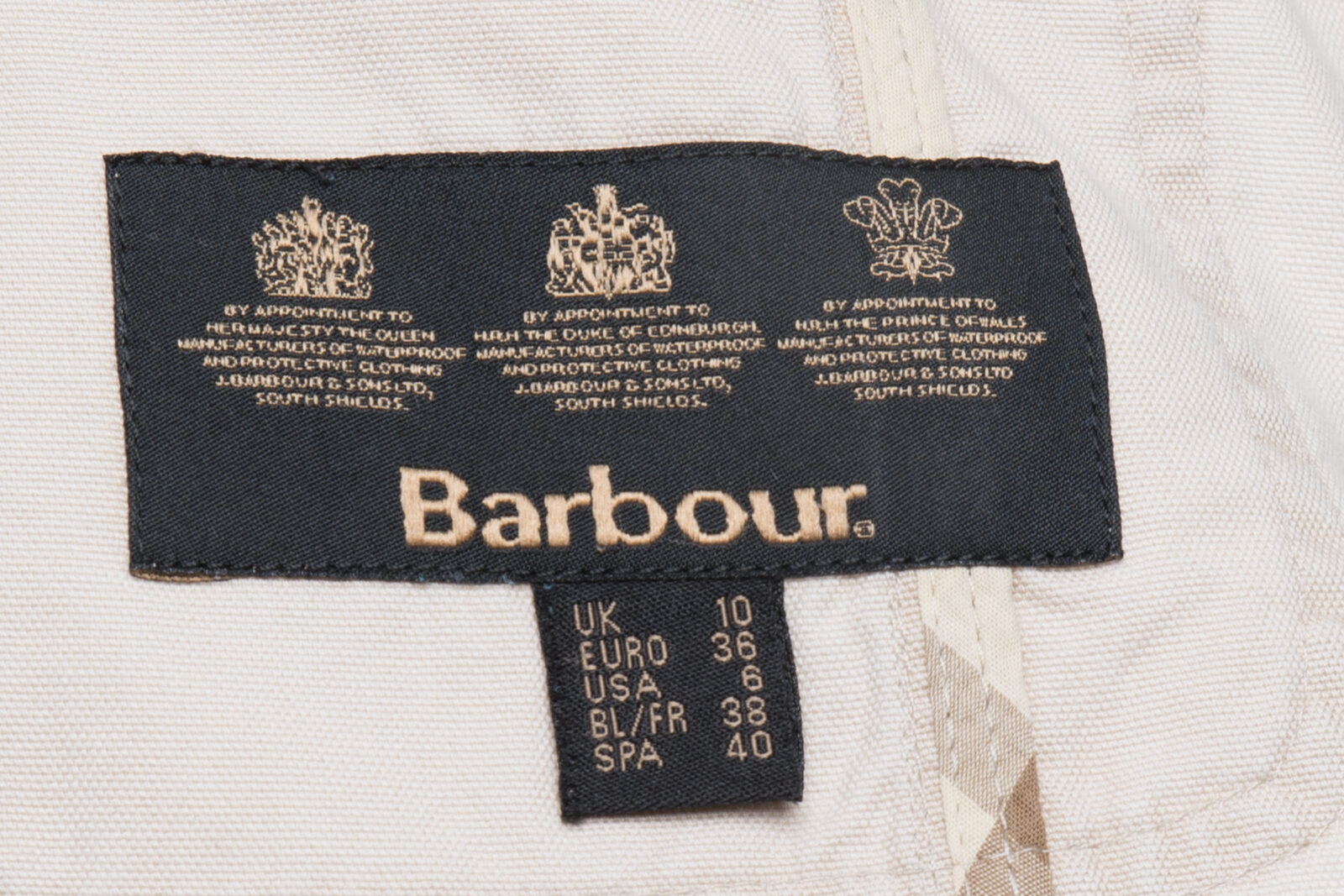 Kurtka Barbour bawełniana Washed Canvas Utility 36 (S)