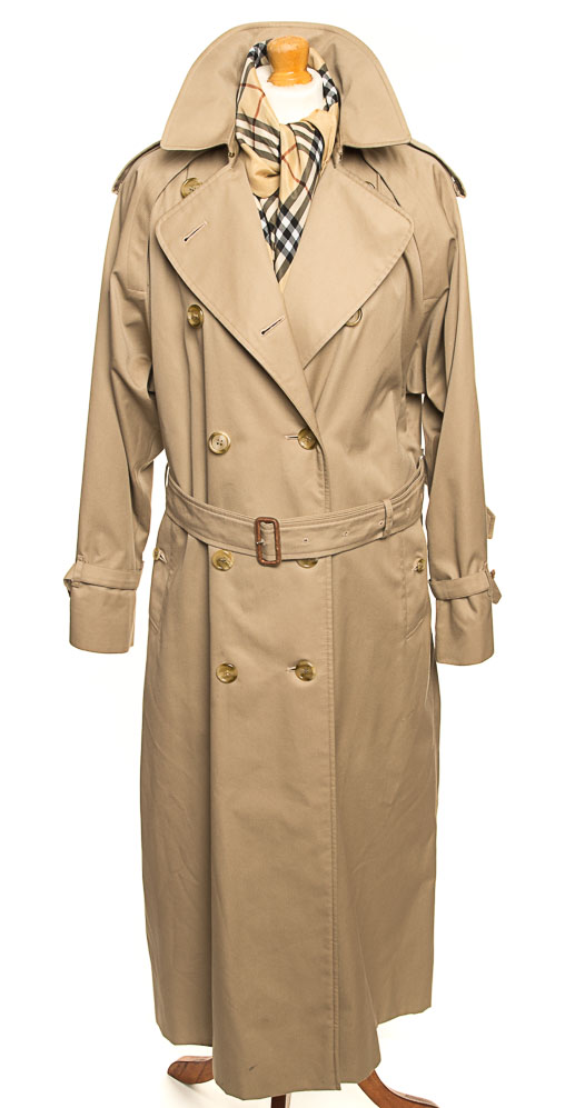 Burberry trench coat size 40 sales