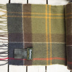 Szal Barbour Classic Tartan kaszmirowy