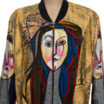 Kurtka bomberka Picasso vintage M-XL
