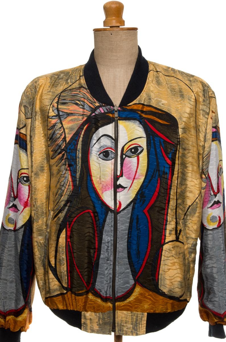 Kurtka bomberka Picasso vintage M-XL