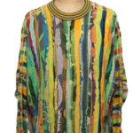 Sweter Carlo Colucci XL vintage lata 80-te
