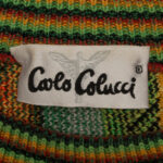 Sweter Carlo Colucci XL vintage lata 80-te