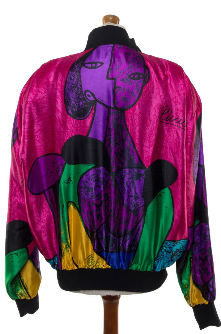 Kurtka bomberka Picasso vintage M-XL