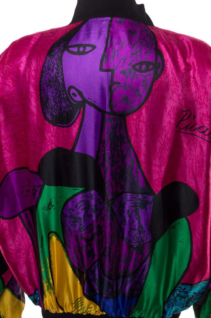 Kurtka bomberka Picasso vintage M-XL
