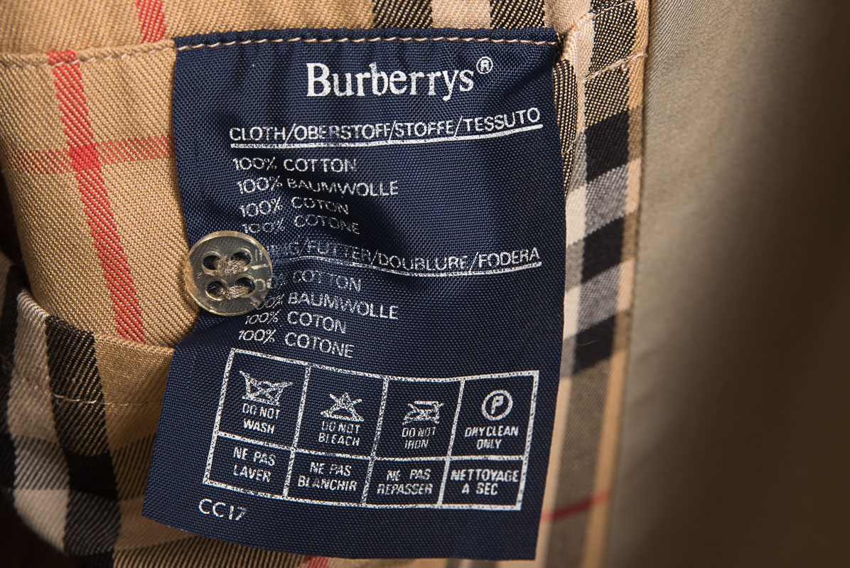 Burberry chameleon trench with winter 52/54 - Vintage