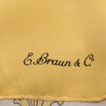 Apaszka jedwabna E. Braun & Co.