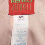 Żakiet Kenzo Jungle wełniany 40