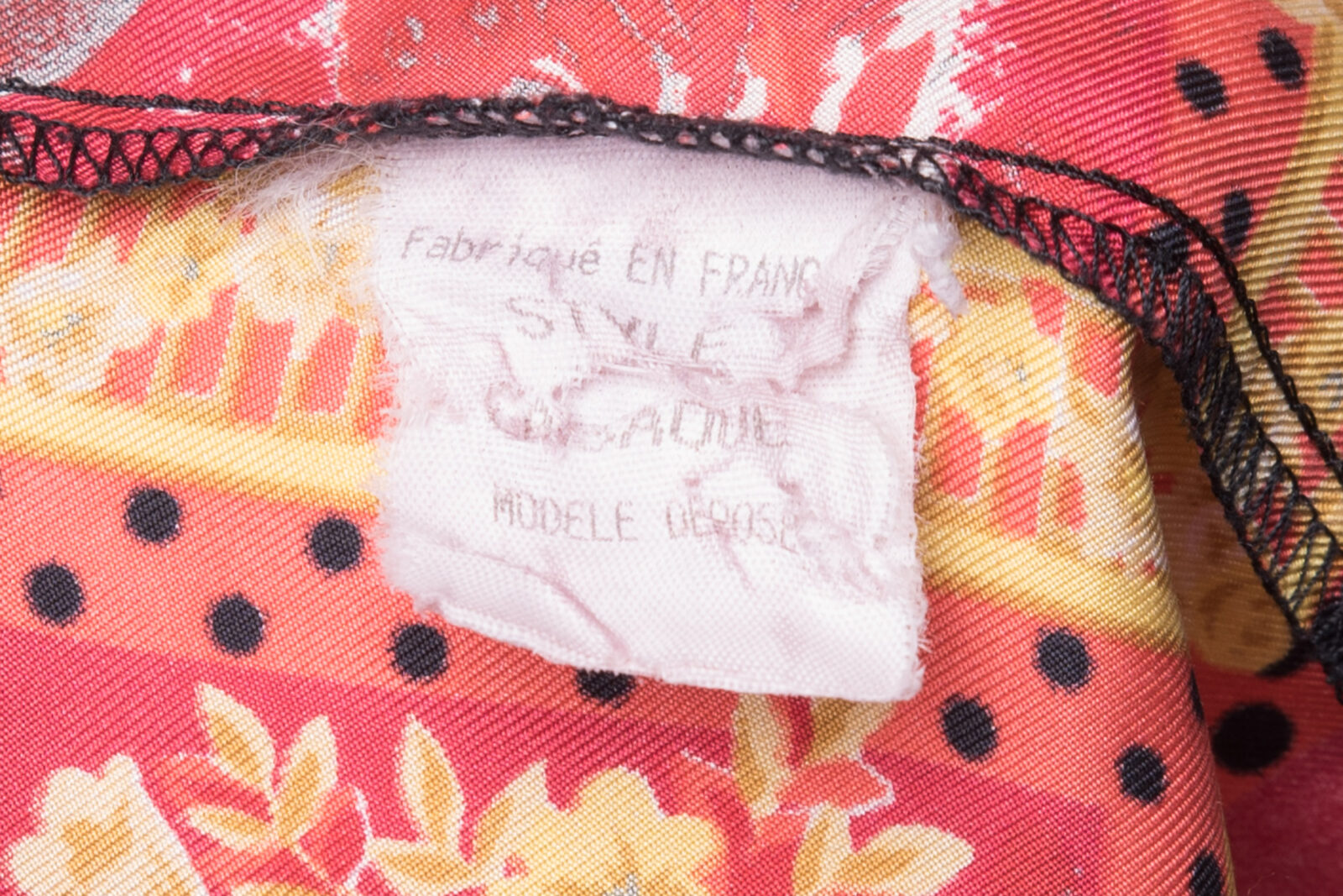 Koszula jedwabna Marina Sitbon Kamosho Paris vintage lata 80-te M-XL