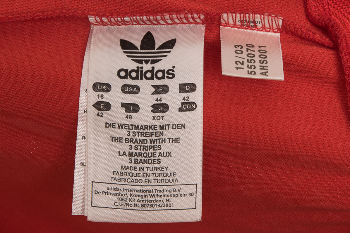 Ziektecijfers pantoffel ik ontbijt Adidas Originals 42 T-shirt - Vintage Store